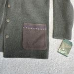 Woolrich Womens NEW Vintage  Small Wool Embroider Cardigan Button Sweater Pocket Photo 1