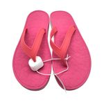 Coach Womens Flip Flop Sandals Rubber Slides Pink Size 10 Photo 1