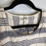 Madewell  | Womans Linen Blend Dress 0 Stripe‎ Photo 1