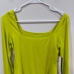 Lululemon  Wundermost Ultra-Soft Nulu Square-Neck Long-Sleeve Bodysuit Size M NWT Photo 3