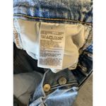 Old Navy Women's Light Wash Denim Straight Leg Button Fly Size 0 Casual Raw hem Photo 6