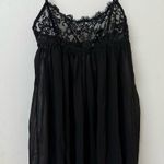 Victoria's Secret  Black Lace Belted Dress Photo 1