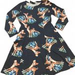 vintage bambi inspired frock shop dress Gray Size L Photo 0