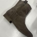 Frye & Co Women's Boots Size 7.5 Sarah Shortie Ankle Boots Suede Western Casual Brown Photo 6