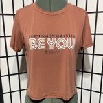 Savvi Permission Granted Be You Graphic Tee Size M Photo 1