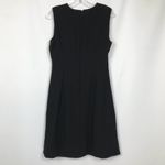 Ralph Lauren Collection Purple Label Black Wool Dress Sz 10 Photo 5