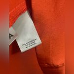 Ann Taylor Sleeveless Blouse Top Women’s 4 Orange Satin Look Career Work Photo 3