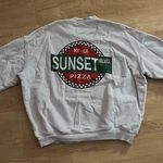 Madhappy  NY LA Pizza Sunset Crewneck Sweatshirt Photo 0