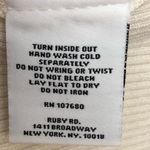 Ruby Rd  Petite Cream Ribbed Tank Top Bronze Jewels Photo 5