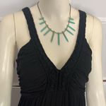 Design History  Black Braided Straps Maxi Dress Size Medium Photo 3