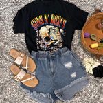 guns n' roses Appetite for Destruction Crew Neck Short Sleeve Tshirt Medium Photo 4