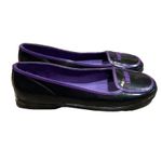Esprit Black Purple Rubber Rain Flats Loafers Womens Sz 9 Slip-on Shoes Classic Photo 3