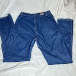 Vintage 90s Ozark Mountain Jean company womens high waist western straig… Blue Size 14 Photo 0