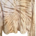 Sage  tie dye long sleeve XL crew neck NEW tan cream Photo 1