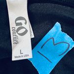 Go Couture Black Off Shoulder Knit Tunic Sweater in Black size L Photo 3