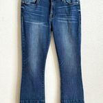 frame denim Frame Medium Wash Blue Demin Atlas Le Crop Mini Boot Jeans Women's 27 Photo 0