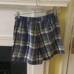 Gap Vintage Plaid Side Button Shorts Sz 4 Photo 9