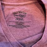 NWT WOMENS MAROON SALT WATER SOUL TEE SHIRT LARGE Photo 4