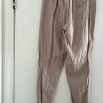 Carly Jean Los Angeles  Cream and Tan Joggers Photo 5