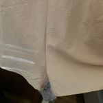 SheIn Shoulder bow cream shorts romper Photo 2