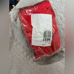 Free People Movement NWT  Sprint To The Finish Logo Hoodie In Pomegranate Photo 7