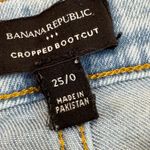 Banana Republic  Light Blue Bootcut Cropped Jeans Womens 25 Hippie Boho Casual Photo 7