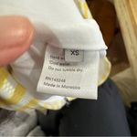 Reformation  high waist yellow stripe swim bottom Photo 5