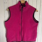 basic editions Basic Edition Fleece Vest Hot Pink Size L Photo 0