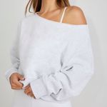 Garage Soft Terry Off Shoulder Sweatshirt Photo 0