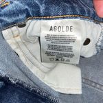 AGOLDE Size 27 Distressed Straight Jeans Classic Style Photo 5