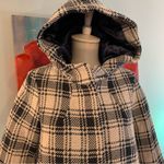 Hutch  Anthropologie Plaid Jacket Blue Women’s S Small Lined Hooded EUC Photo 1