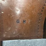 Nine West Vintage  Short Blank leather Cowboy boots Size 9M B40 Photo 8