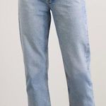 AGOLDE High Rise Light Wash Parker Straight Leg Jeans Size 24 LIKE NEW Photo 0