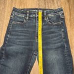 American Eagle Outfitters‎ Super Hi Rise Denim Blue Jeans Distressed Size 2 Photo 5