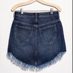 Free People NWT  Bailey Denim Mini Skirt in Mountain Blue Photo 7