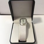 White Silver Rhinestone Fashion Watch Photo 1