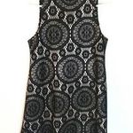 Love, Fire Black High neck Lace Over Nude Dress Photo 0