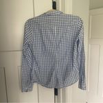 Frank & Eileen  Barry Blue White Gingham Button Down Photo 3