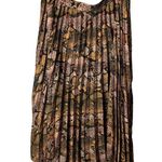 Banana Republic Snake Print Pleated Midi Skirt Women's Size 10 Photo 6