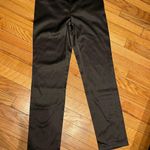 H&M Vintage Y2k Satin Shiny Zip SIDE Skinny Fit Slim Straight Trousers Casual Dress Pants Work Office club sexy hot night out Whimsgoth Photo 0