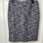 Ann Taylor NWT tweed pencil skirt blue white black size 6 Photo 15