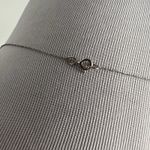 10k White Gold Lab Grown Diamond VS/SI+ G+ Heart Pendant Necklace Anniversary Silver Photo 4