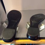 Silver Crystal Embellished Dress Sandals​ Size undefined Photo 4