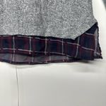 U.S. Polo Assn. Womens Heather Gray Sweater with Stripe Hem  - Size  Medium Photo 5