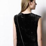 Caara Crop Velvet jumpsuit Black Size M Photo 6