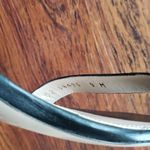 Stuart Weitzman  Black Chic Edgy Feminine Leather Buckle Kitten Heels Size 9 Photo 7