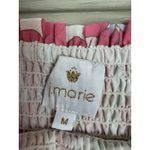 J. Marie Ava Mae Floral Square‎ Neck Ruched Tiered Dress 70’s Boho NWT Sz M Size M Photo 3