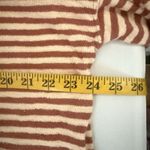 Roxy  Slub Knit Wide Cuff Striped Cotton Blend Pullover Beachy Surf Coastal XL Photo 5