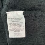 Rachel Parcell  Black Sweater Scallop Neck Pearl Button Sleeve NWTs size large Photo 6