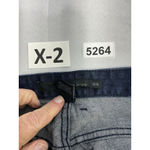 Calvin Klein Womans Jeans Capri Shorts 32/14 Blue Denim Cuff Photo 3